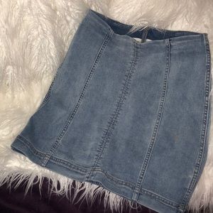 Denim skirt